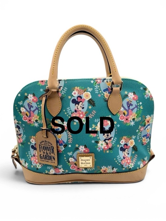 Dooney & Bourke Handbags - Disney Dooney & Bourke Epcot Flower and Garden 2016 Satchel Bag